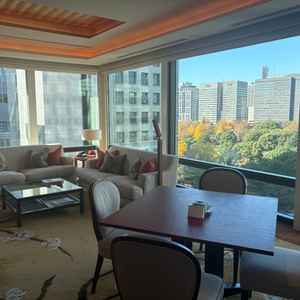 宿泊できるスイートルームの写真