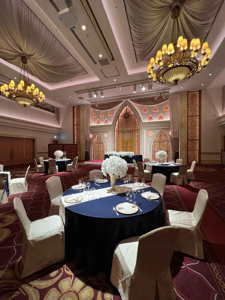 天井が高く、開放的な会場でした！