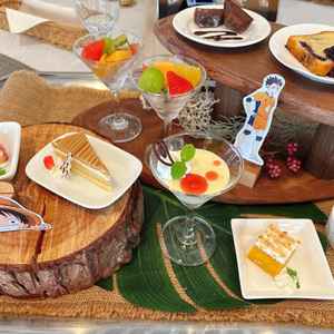 試食が豪華。シェフが好みからオリジナルのメニューを作ってくれた