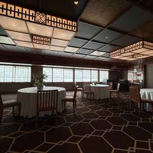 披露宴会場　MIZUHA（瑞葉）の高砂からみた景色