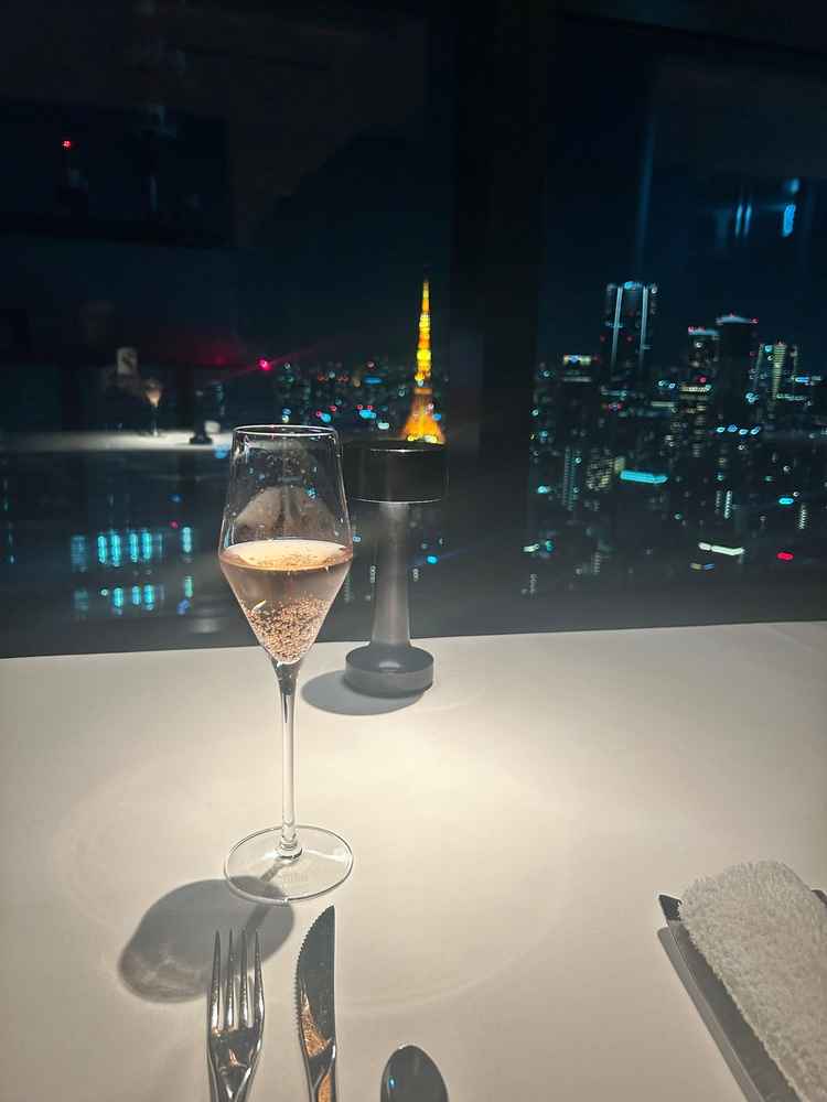 試食の際に提供いただいたノンアルコールのスパークリングワイン。