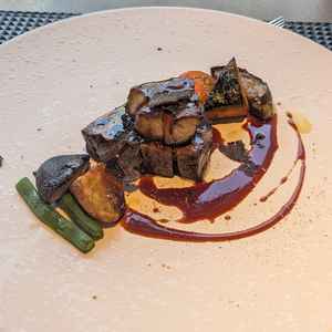 試食のロッシーニはソースも美味しかったです