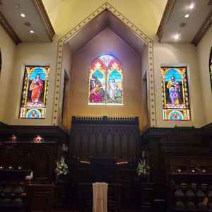 ステンドグラスが圧巻!美しいの一言。