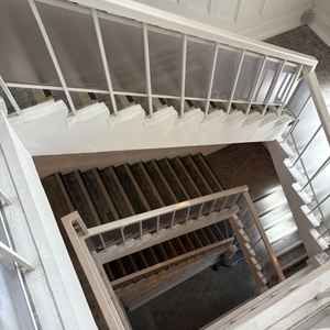 吹き抜け階段部分は写真映えしそうで良かった。