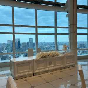 東京スカイツリーの見える披露宴会場