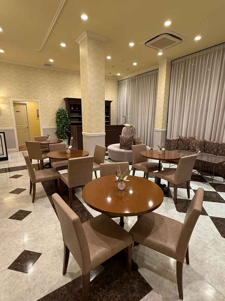 受付場所も広々としていて良かったです。