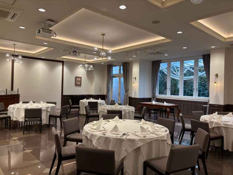 二つ目の披露宴会場の景色です。