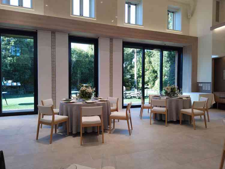 イタリア館。開放的な雰囲気