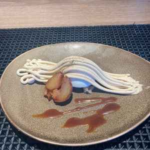 試食でいただいたモンブラン。