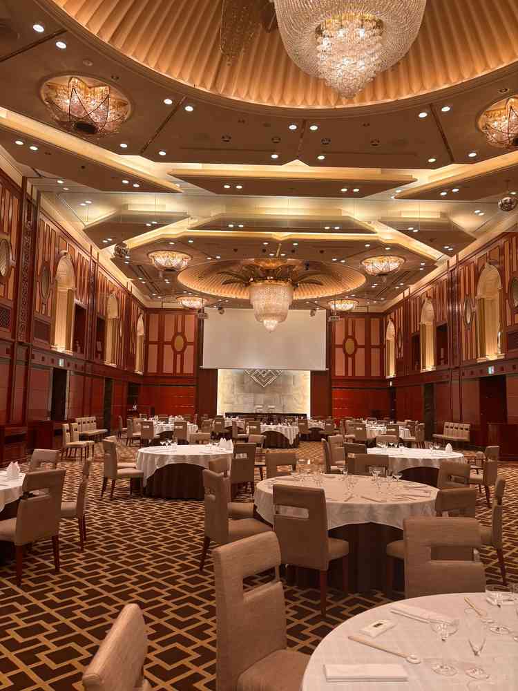 披露宴会場の写真