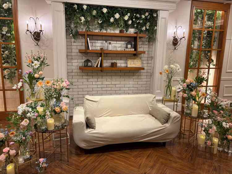 温かみのある披露宴会場でした