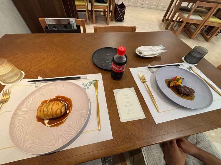 メインの試食