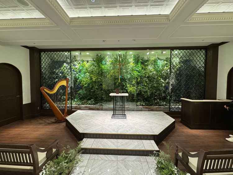 チャペル正面の写真