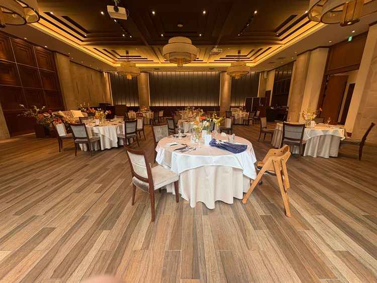 設備が整っている披露宴会場