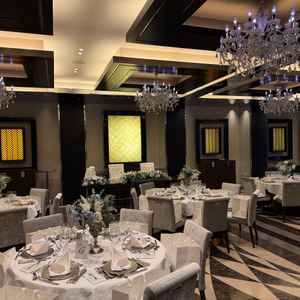 二つ目の披露宴会場です。セレブなイメージ