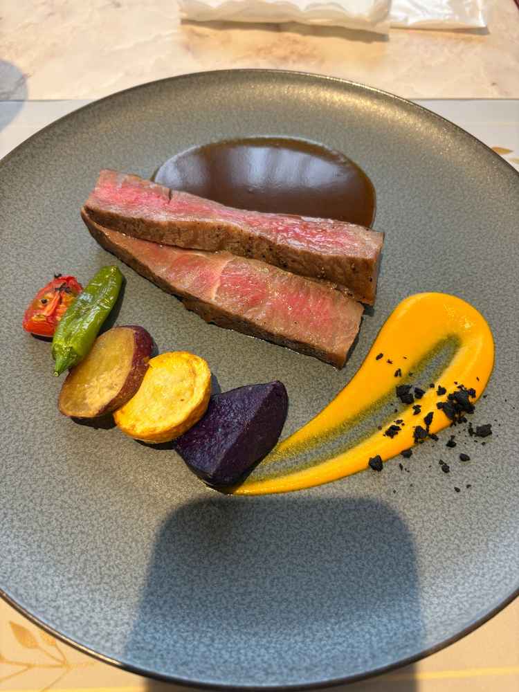 試食の料理。とても美味しかったです。
