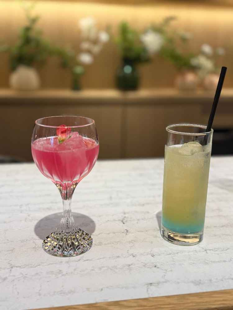 当日のウェルカムパーティのドリンク