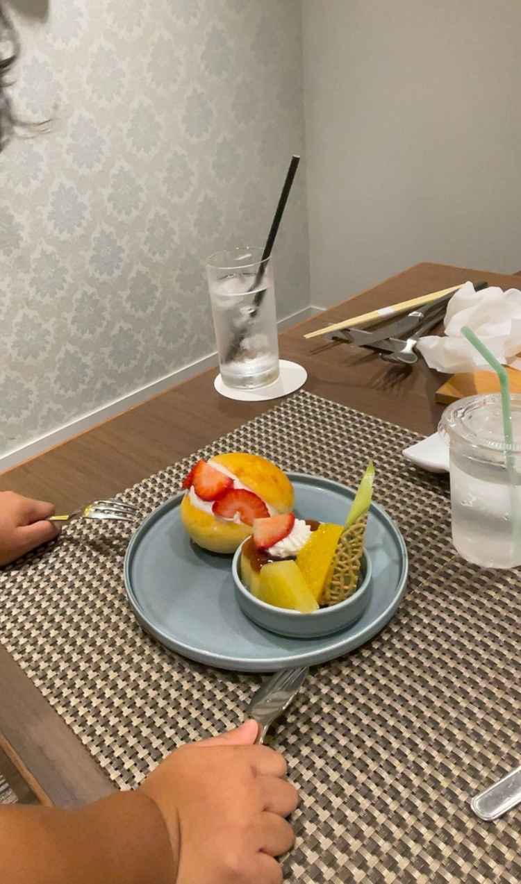 子供のデザート