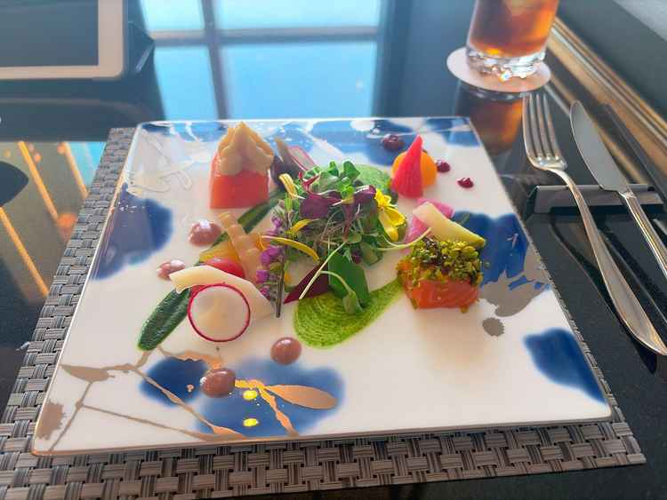 サーモン料理美味しかったです。