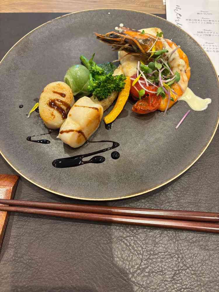 ウェディングフェアで食べた試食プレート