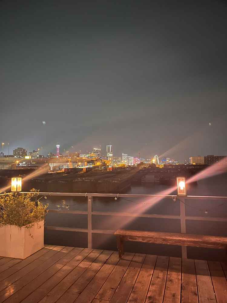 ウッドデッキからの見晴らしがとても素敵でした！電線とかもないので開放感がありました！