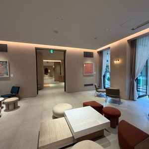 淡い色のインテリアが素敵です