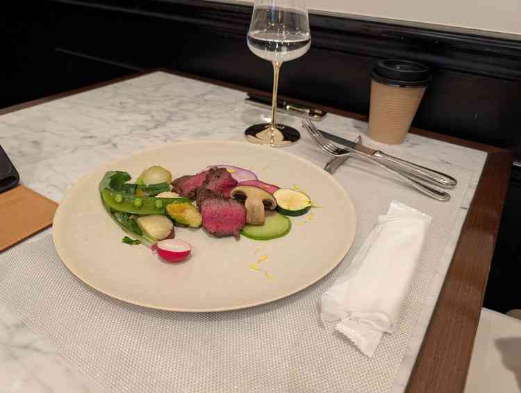 試食でいただいたお肉（塩ベース）