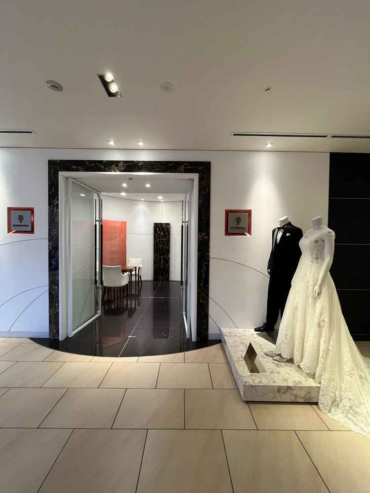 タカミブライダルが併設されていました