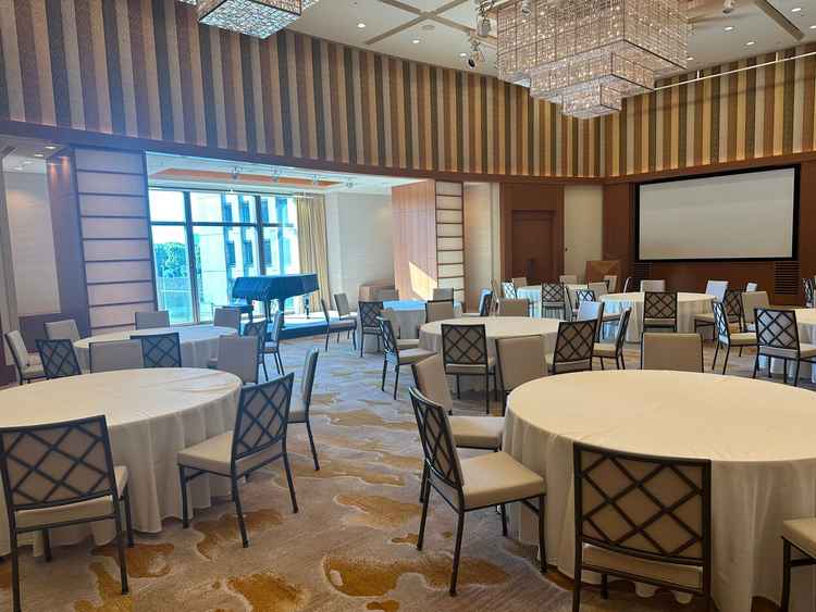大きい方の披露宴会場