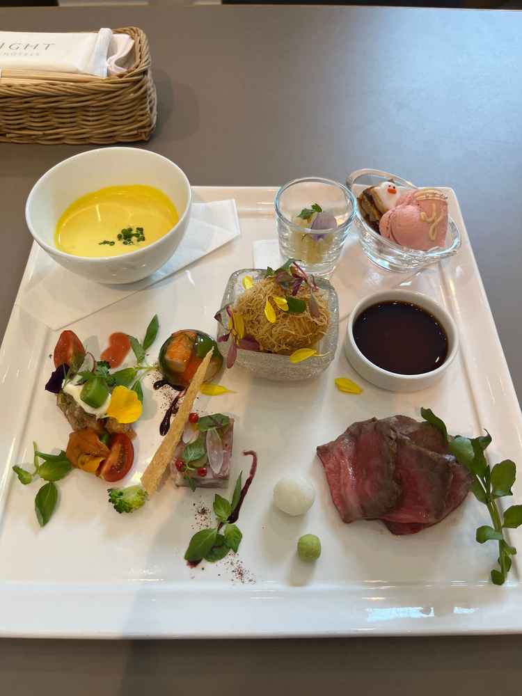 ワンプレートの試食でした。