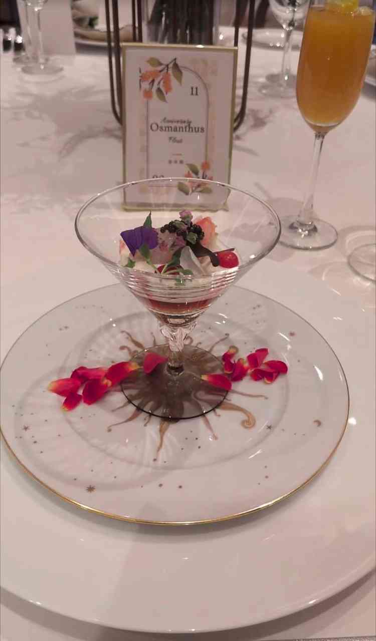 前菜がとてもおしゃれで美味しかったです。