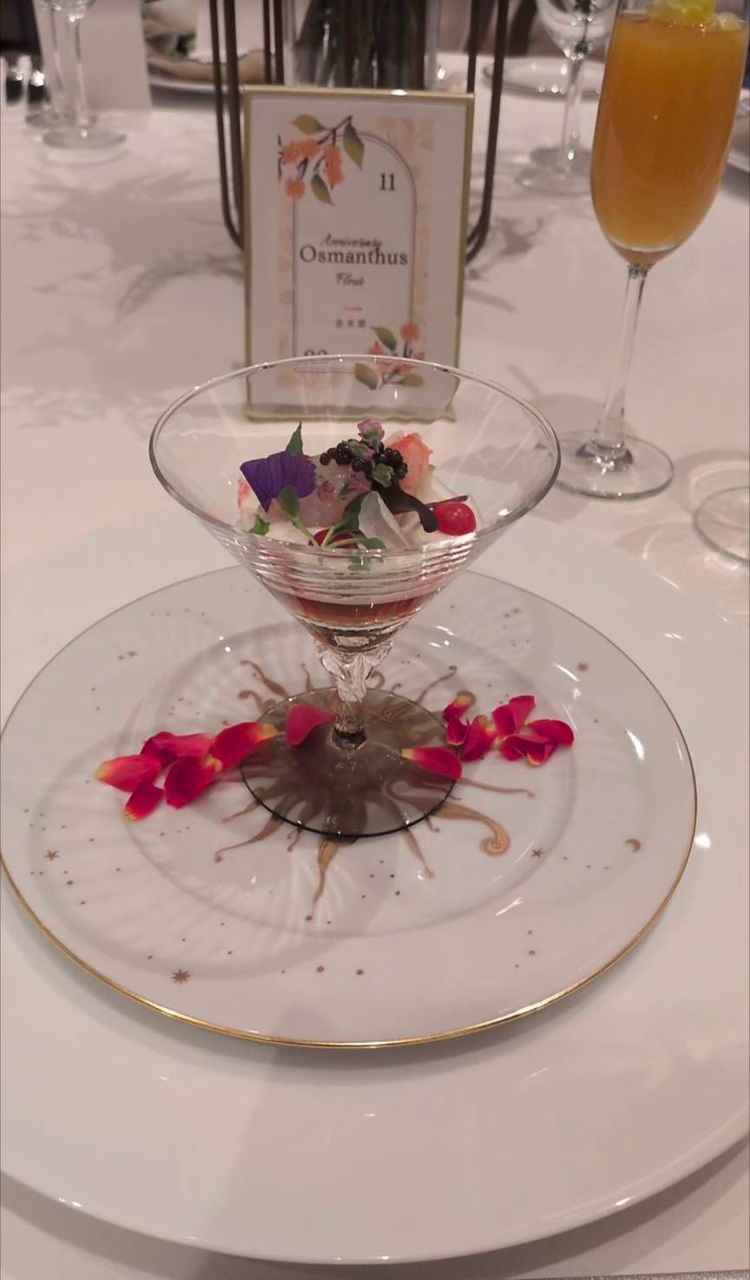 前菜がとてもおしゃれで美味しかったです。