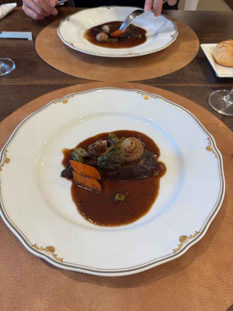 試食の料理です