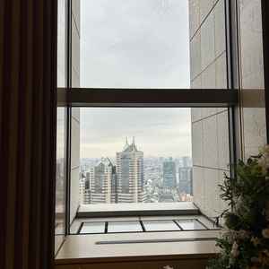 チャペル窓からの景色