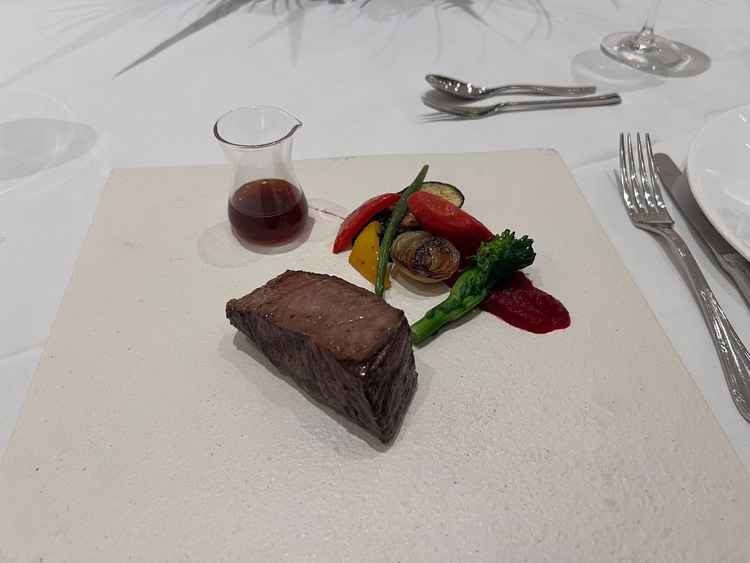 演出ありの、お料理