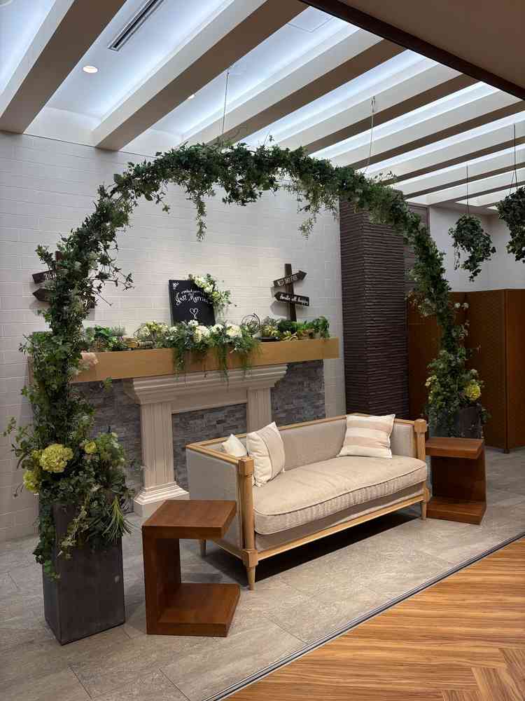 披露宴会場にあったスペース