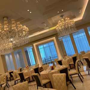 1つ目の披露宴会場の雰囲気。