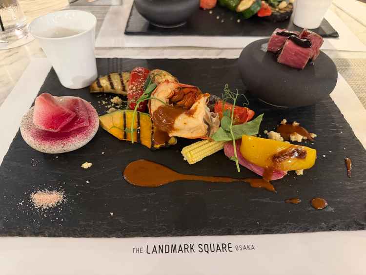ミシュラン獲得の料理が絶品だった