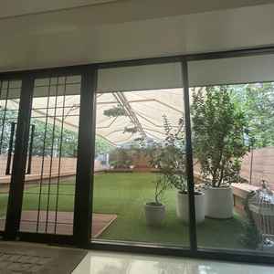 屋上のガーデン場