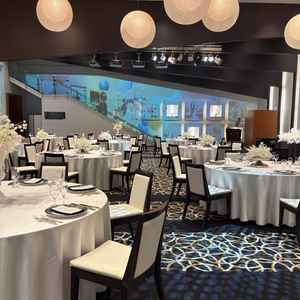 5階の会場。フロアの貸切が可能。