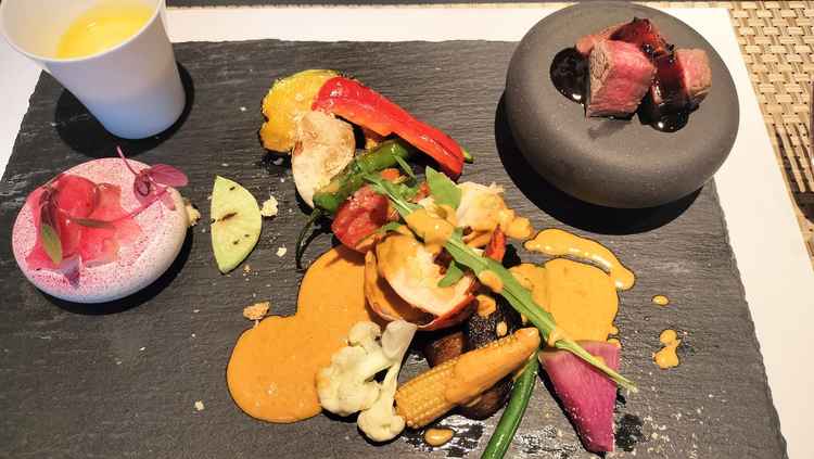 低温調理されているので、野菜がとても美味しい