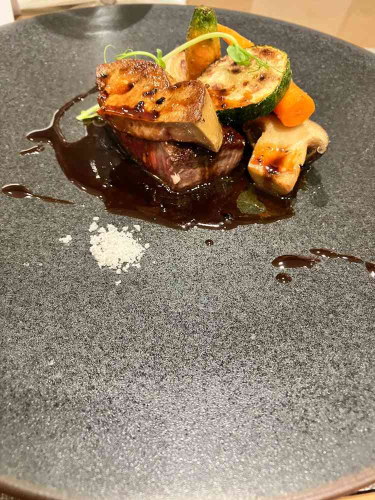 試食したお料理です。