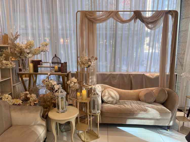 ゲストお見送りの場所も綺麗でした！