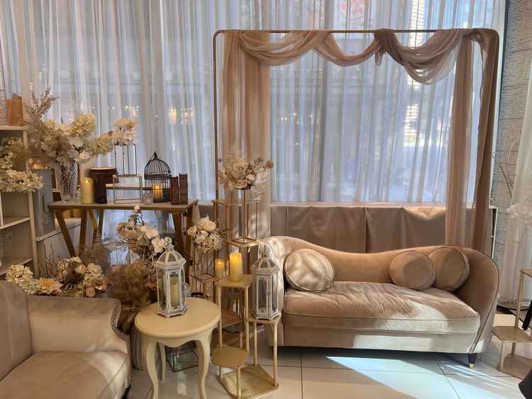 ゲストお見送りの場所も綺麗でした！