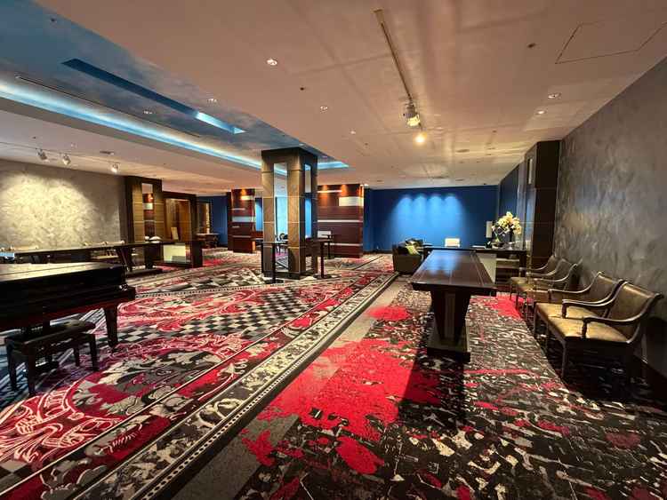 披露宴会場に入る前の待合室