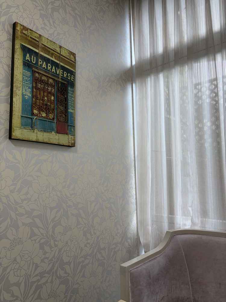 打ち合わせ室は落ち着いた雰囲気