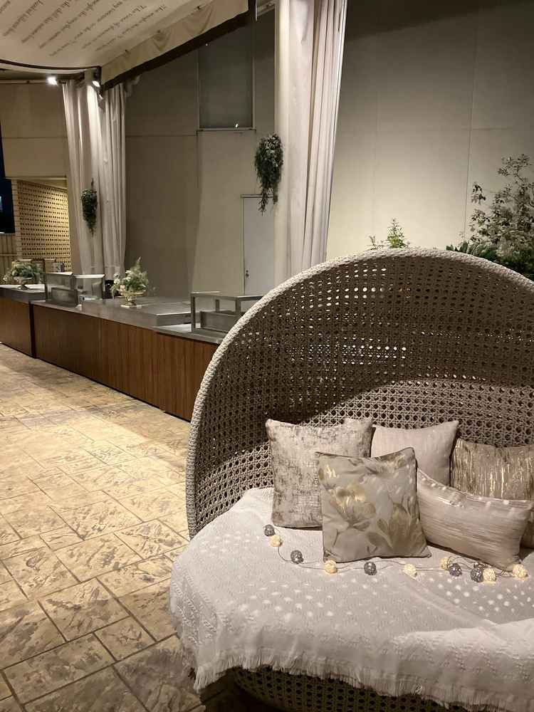 ガーデンテラスとオープンキッチン