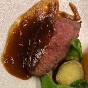 試食のお肉