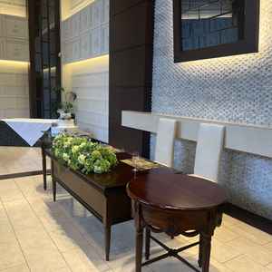 披露宴の席も自然が取り入れられていました。