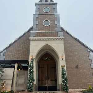 見学の日は雨でしたが、雨でも別のルートからチャペルに行けるので濡れる心配はないので安心です。